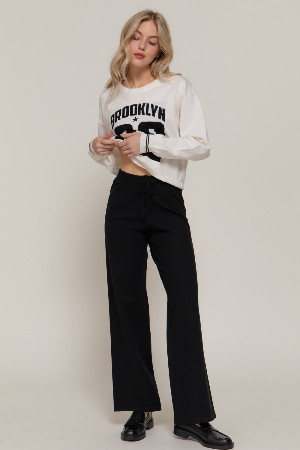 Pantalón Knit Cozy Fit