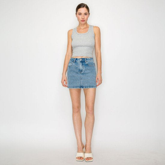Falda Denim Essential Mini