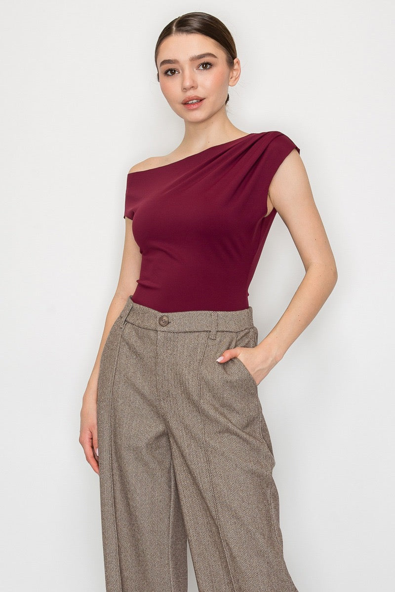 Body Essential Drape One Shoulder
