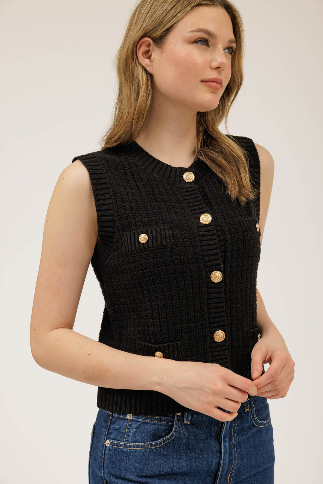 Chaleco Trend Monaco – Button Style