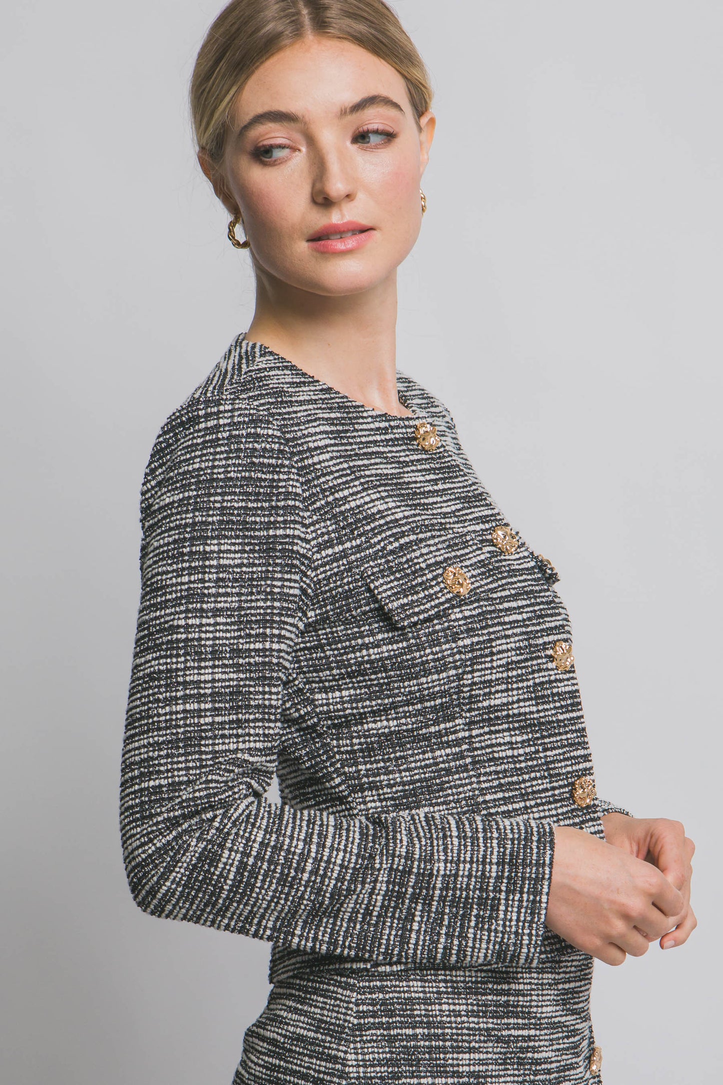 Set Luxe Tweed Estructurado