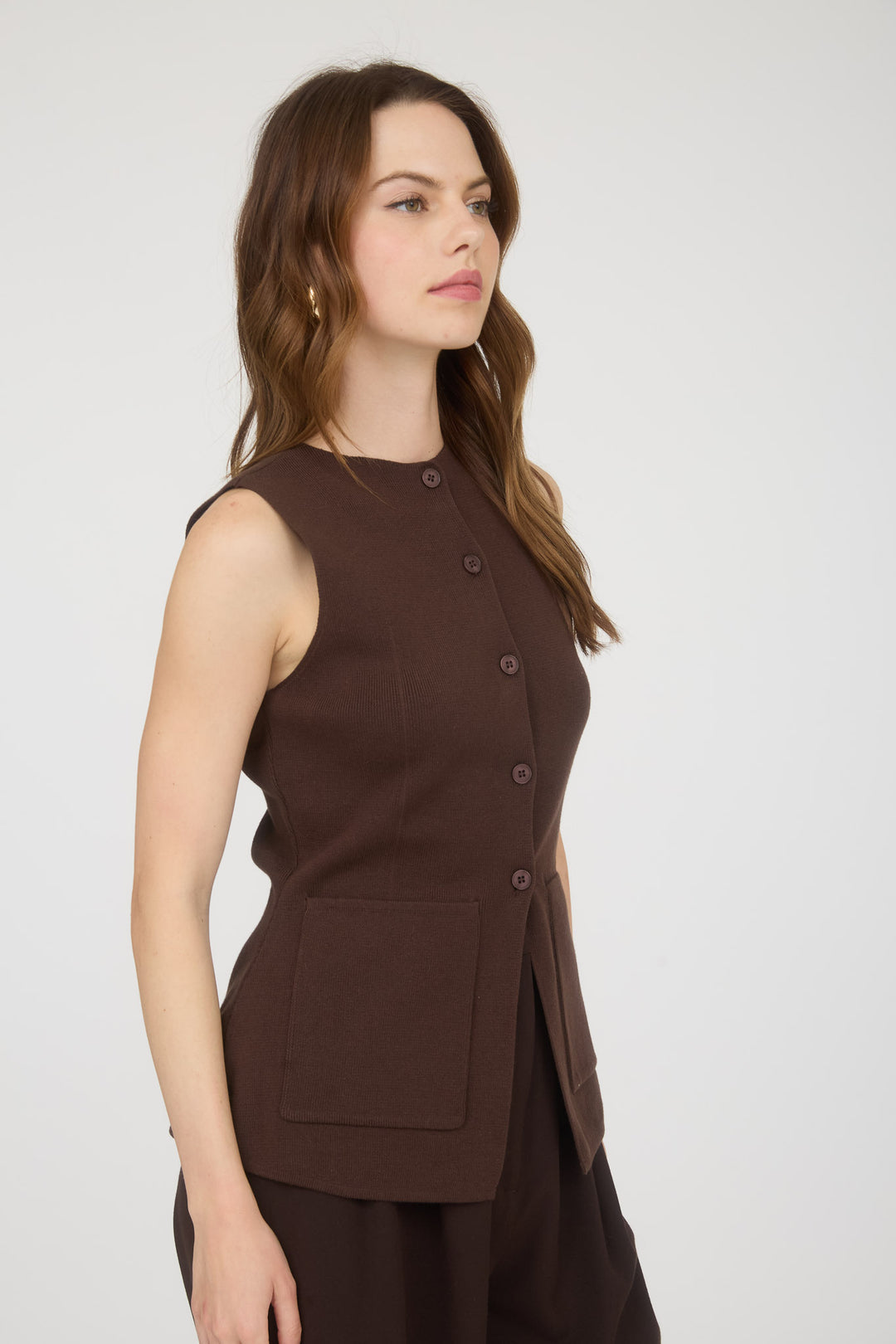 Chaleco Classic Essential – Knit Style