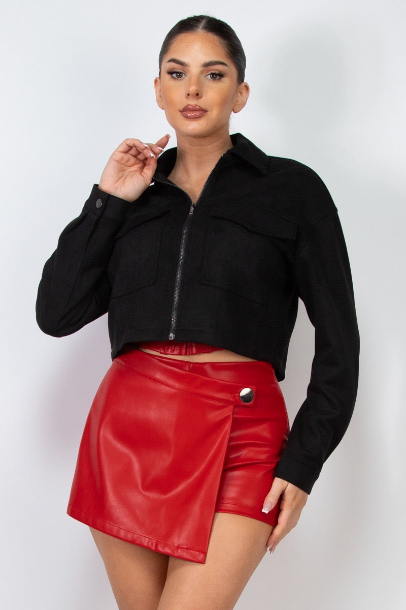 Chamarra Suede Essential